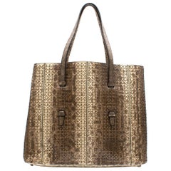 Alaia Petal Laser-Cut Tote