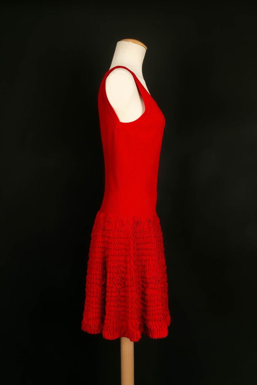 Women's Alaïa Red Mesh Dress, 2008