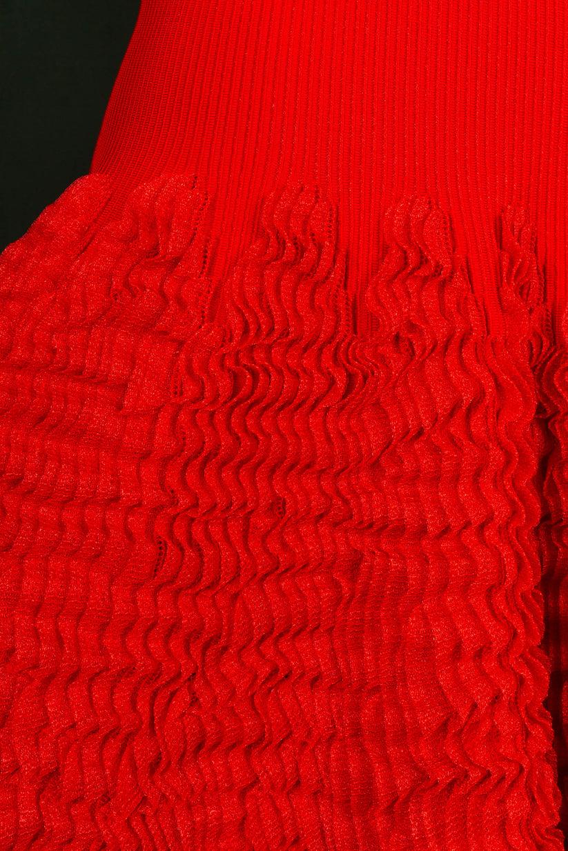 Alaïa Red Mesh Dress, 2008 2