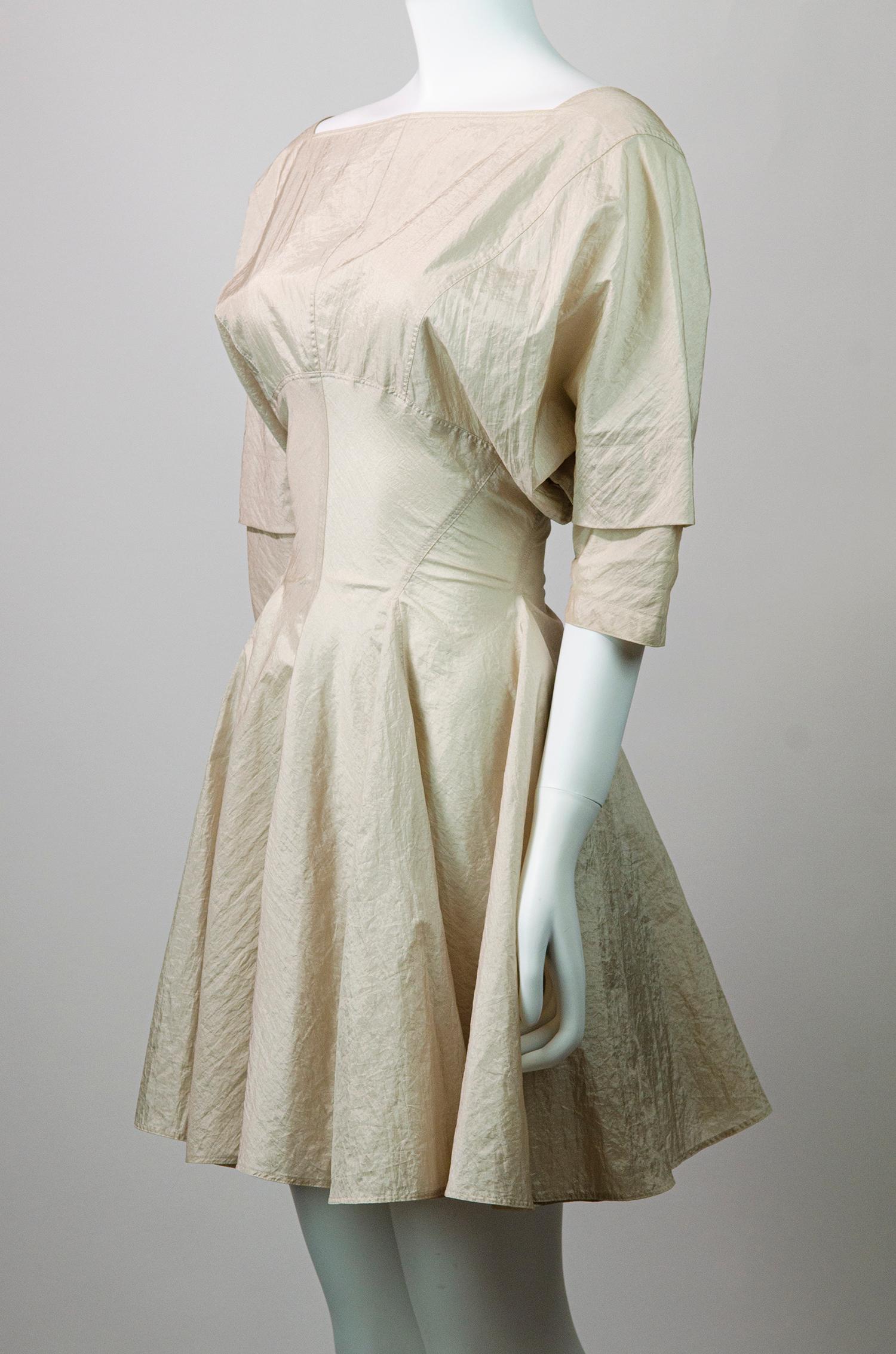 ALAÏA S/S 1988 Vintage Nylon Runway Dress 1