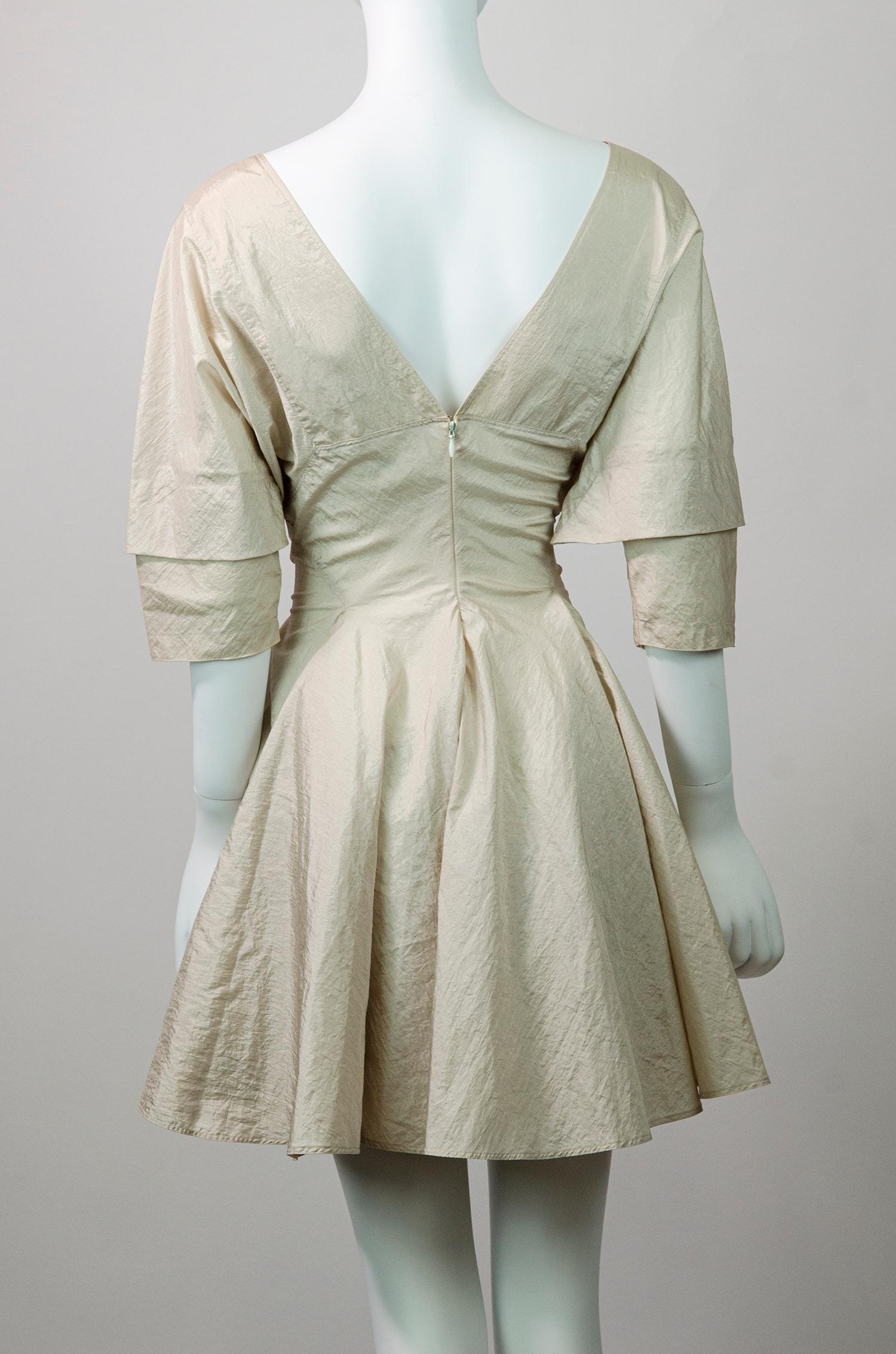 ALAÏA S/S 1988 Vintage Nylon Runway Dress 3