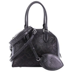Alaia Sac Trapeze Tote Laser Cut Leather PM