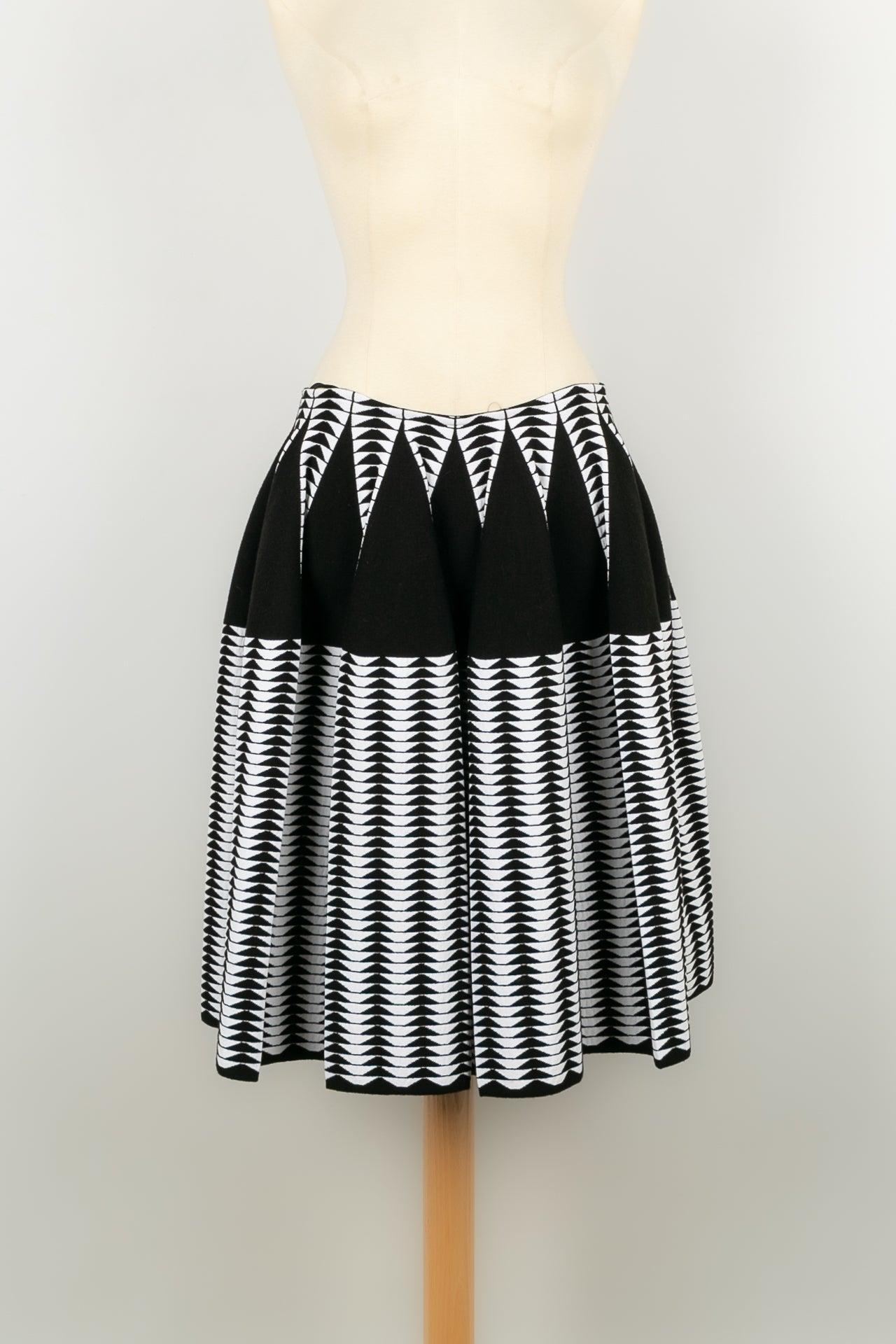 Women's Alaïa Set Composed of a Top and a Flared Skirt