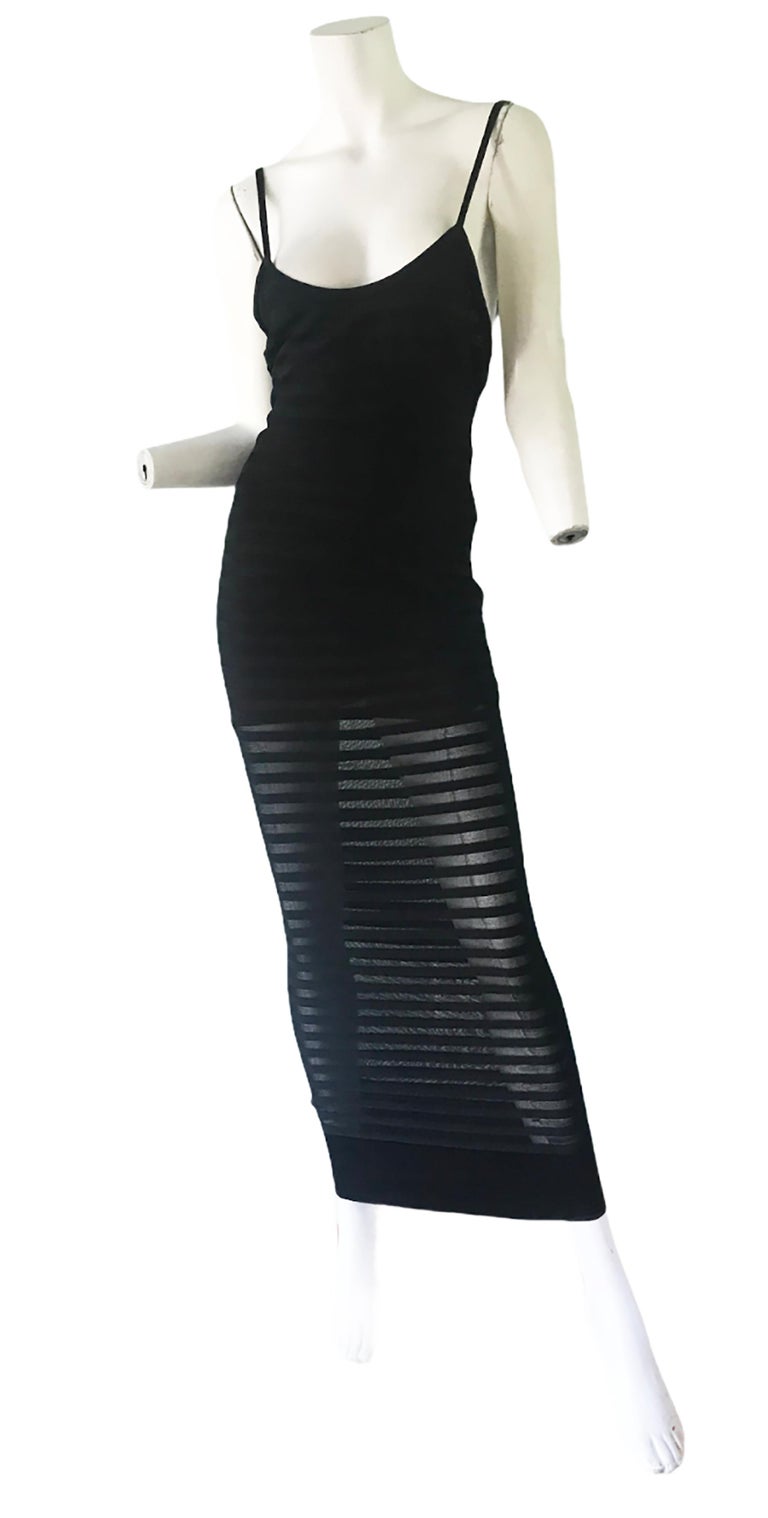 Alaia sheer tank dress at 1stDibs