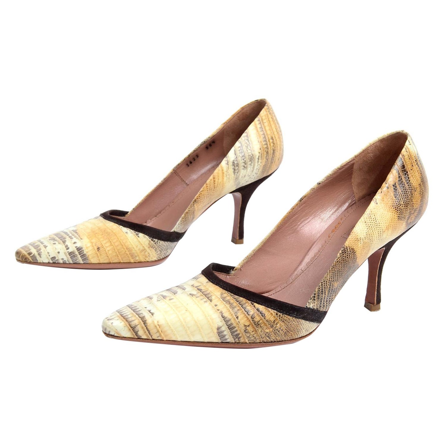 Louis Vuitton Heels Shoes Canvas 39 Brown Size 8 - $385 (43% Off