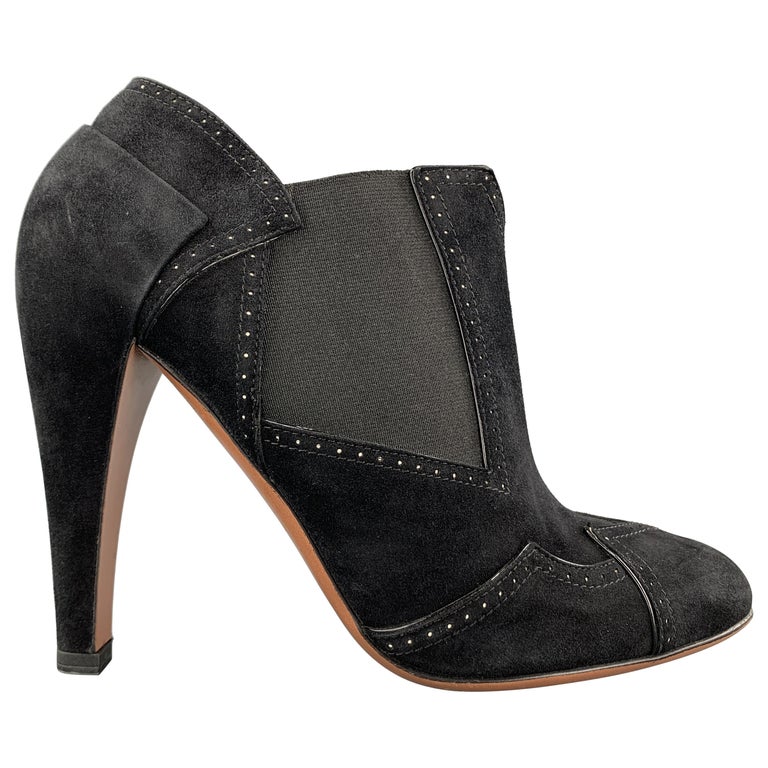 pointed ankle booties
