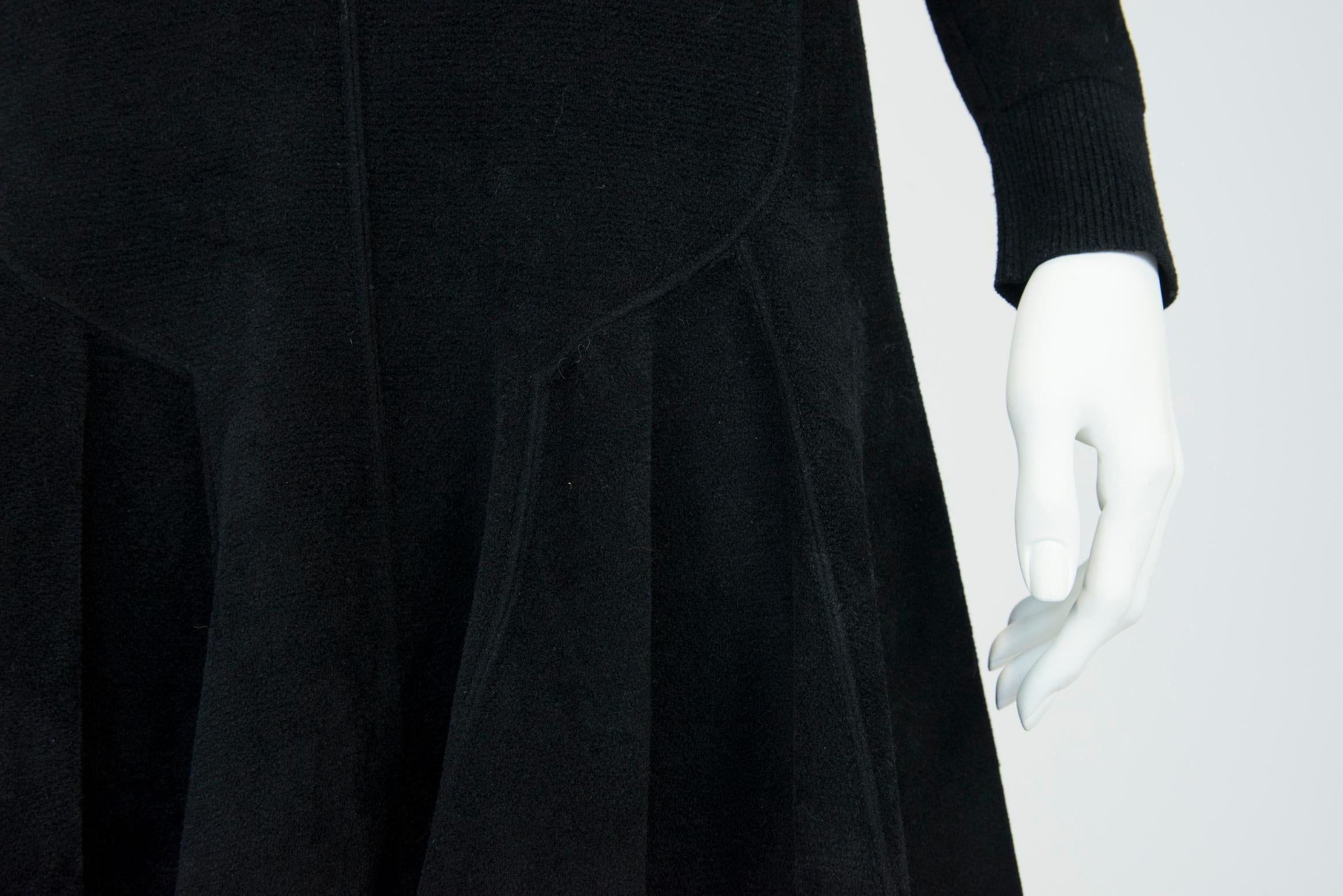 Alaïa Stretch-Jersey Velvet Mini Dress 3