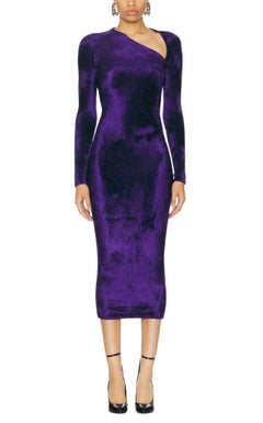 Alaïa Maxikleid aus Samt FR38