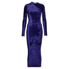 Alaïa Maxikleid aus Samt FR38