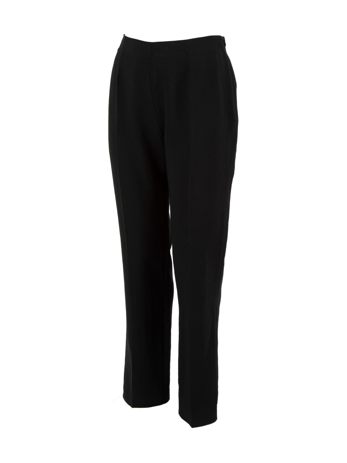 Alaïa Women's Stretch Straight Leg Trousers In New Condition For Sale In London, GB