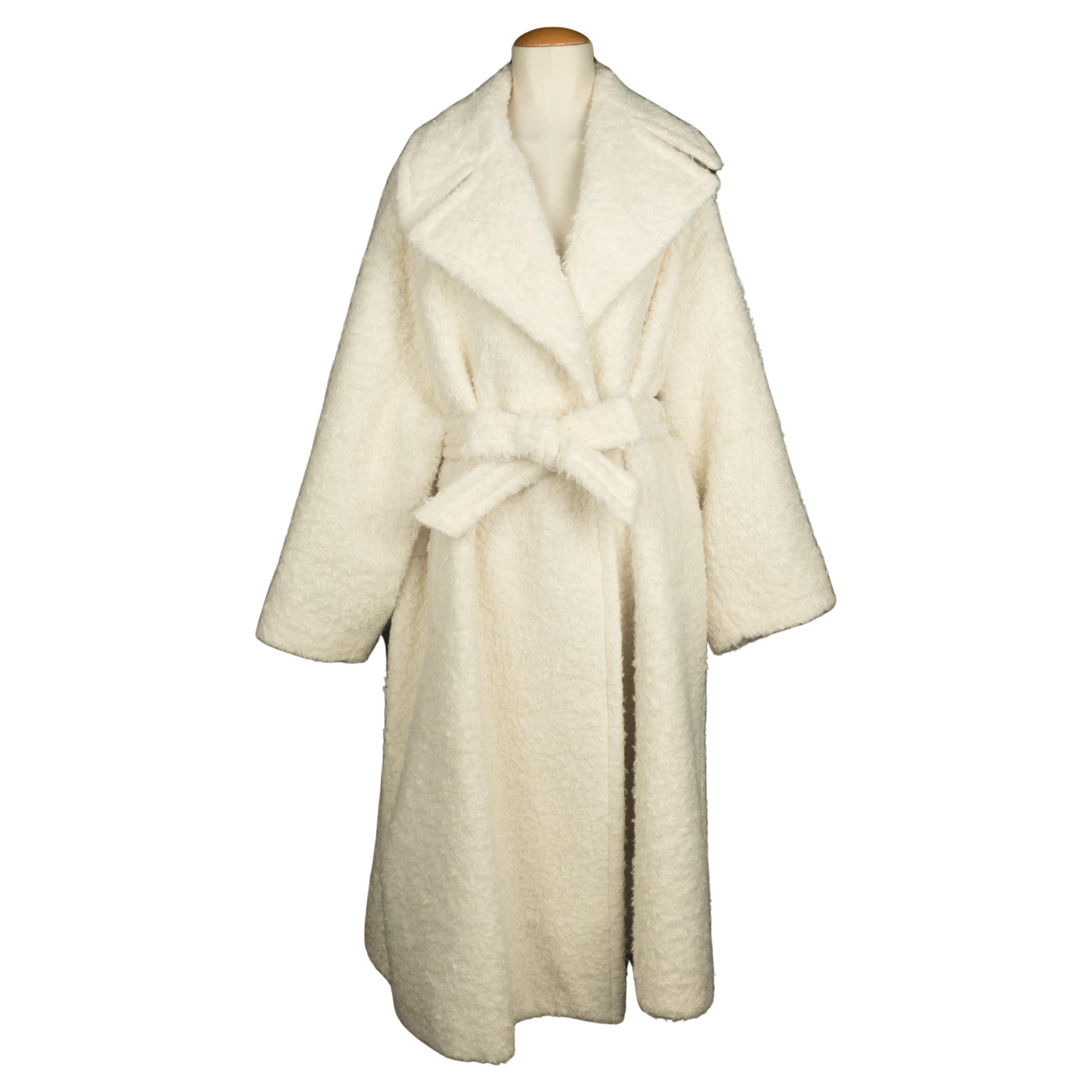 Cappotto in lana di Alaïa in vendita
