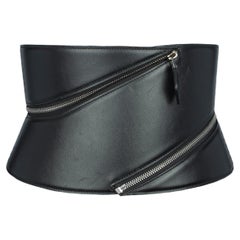 Alaïa zipped spiral belt by Pieter Mulier circa 2025