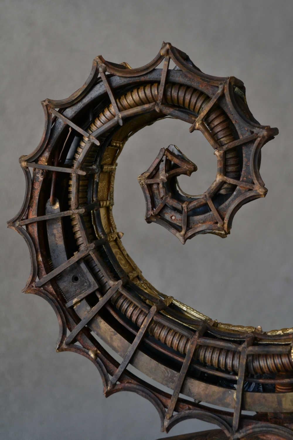 Hippocampus Ex-Machina - Bronze Unique Piece 2