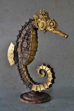 Hippocampus Ex-Machina - Bronze Unique Piece
