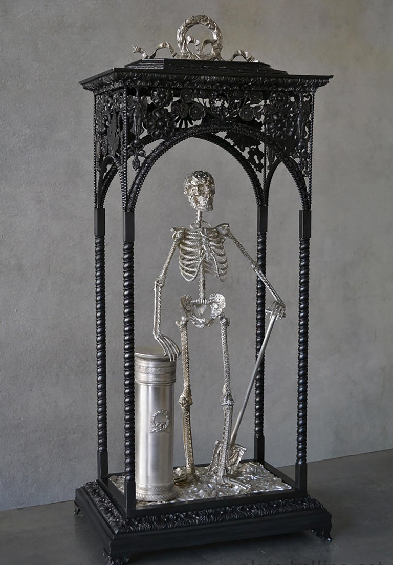 Alain BELLINO - Memento Mori - Bronze Unique Sculpture For Sale at 1stDibs