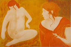 Dreaming Nude - Original lithograph, Handsigned and Numbered /100