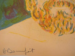 Mythology : Bacchus and Venus - Original lithograph Handsigned and Numbered /100