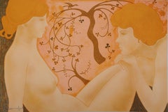 The Lovers - Original lithograph, Handsigned and Numbered /100
