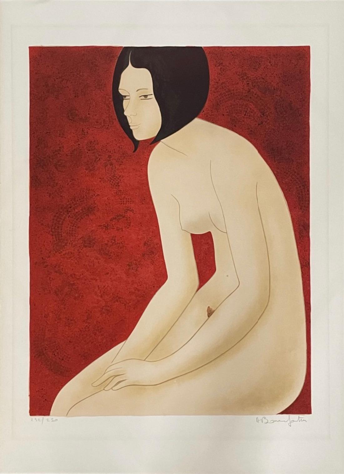 Untitled - Print by Alain Bonnefoit