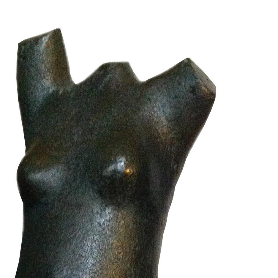 Mila - Or Nude Sculpture par Alain Bonnefoit
