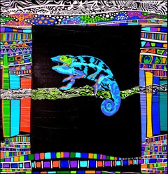 Unwabu, The Chameleon of Zulu Mythology - Alain Carpentier