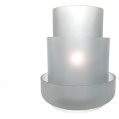 Alain Carre French Table Lamp for Verre Lumières Model 10367 c1983