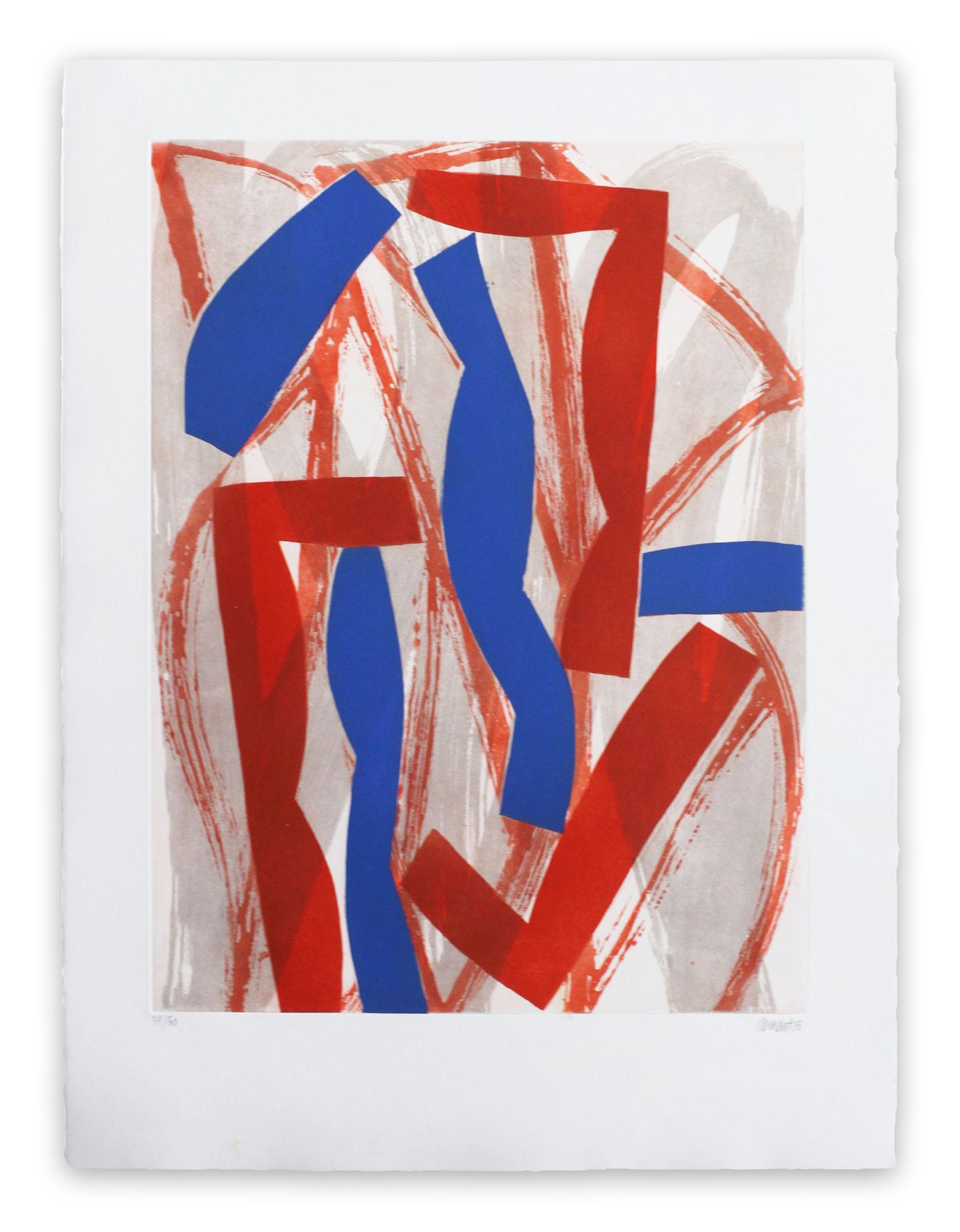Alain Clément Abstract Print - 15AV1G-2015 (Abstract print)