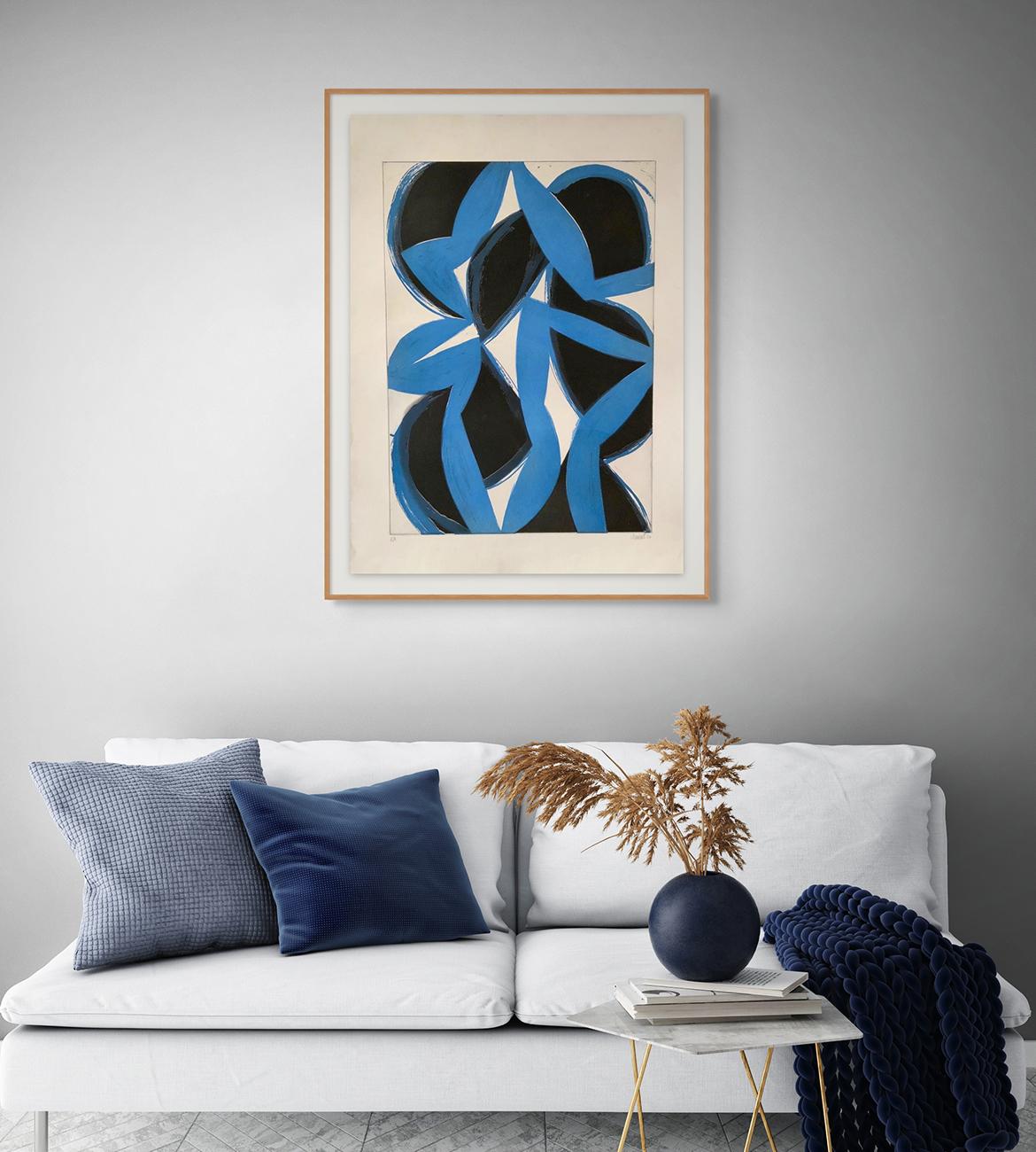 20JU3G-2020 (Abstract print) - Print by Alain Clément