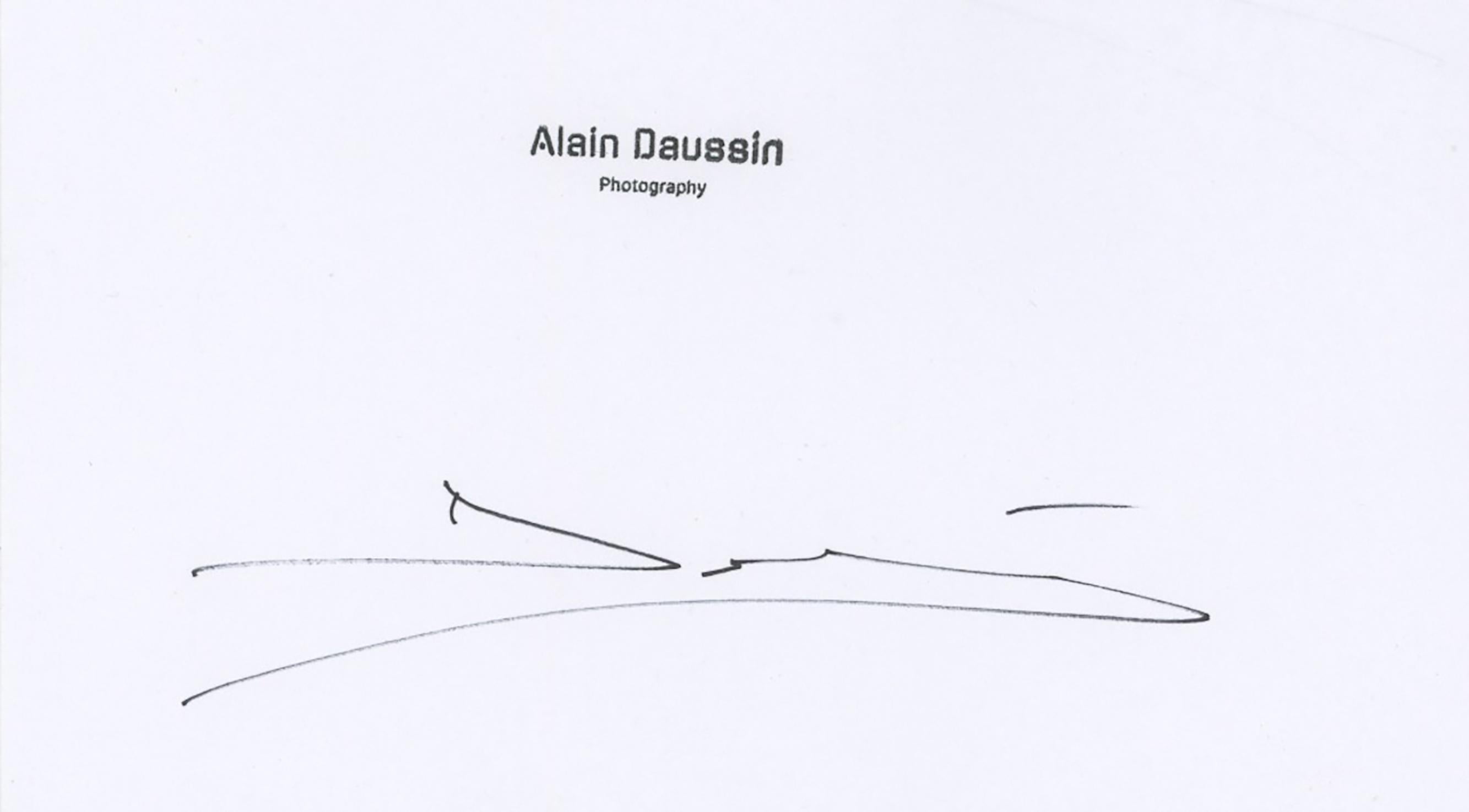 ALAIN DAUSSIN 

Firmado por el artista en el reverso y el certificado  
Formato 40X50 cm 
Papel baritado 
Numerado /30 ex  
Precio de venta : 1980 euros 