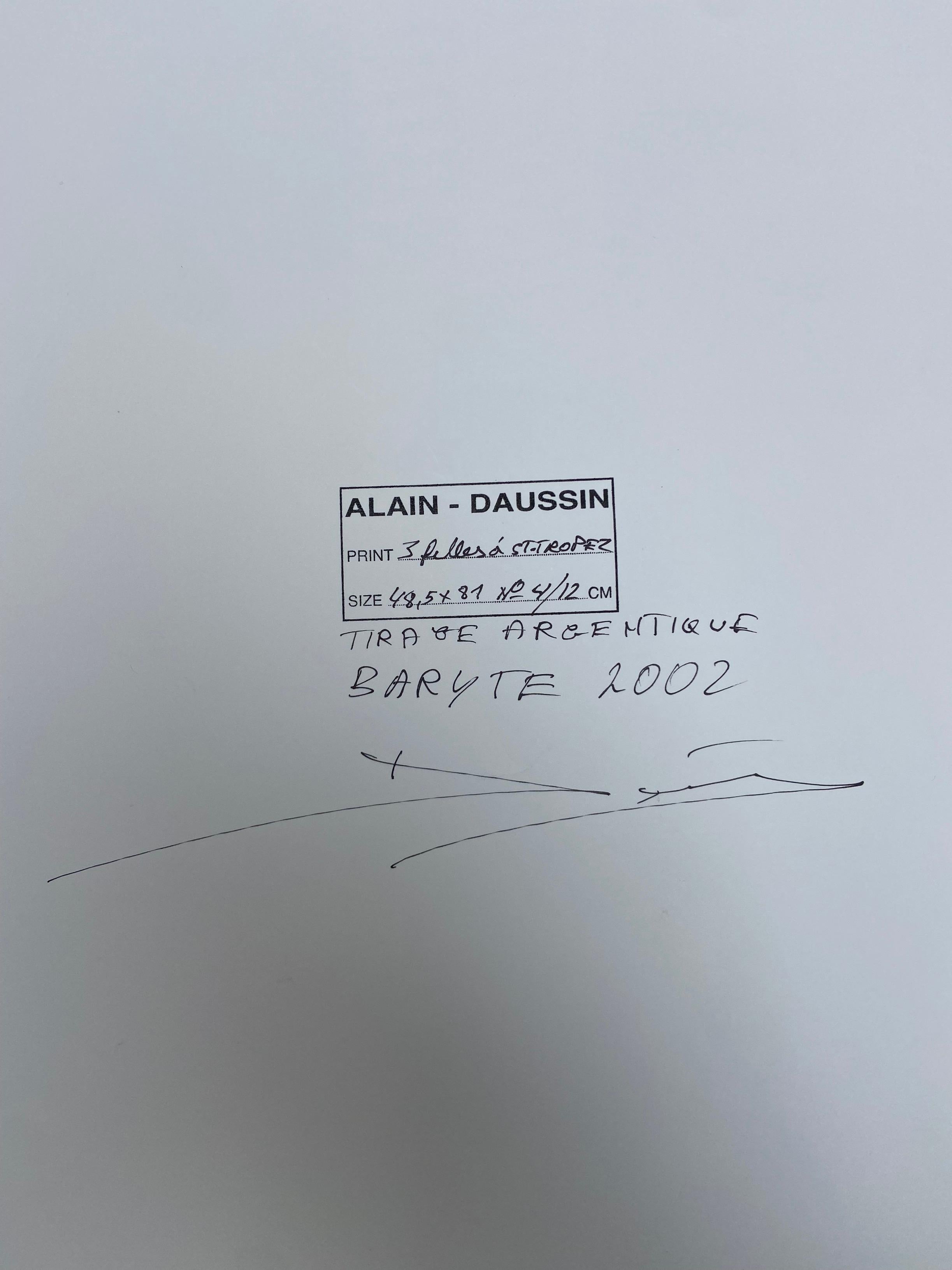 Alain Daussin « Trois filles Saint Tropez » - 2002 en vente 3