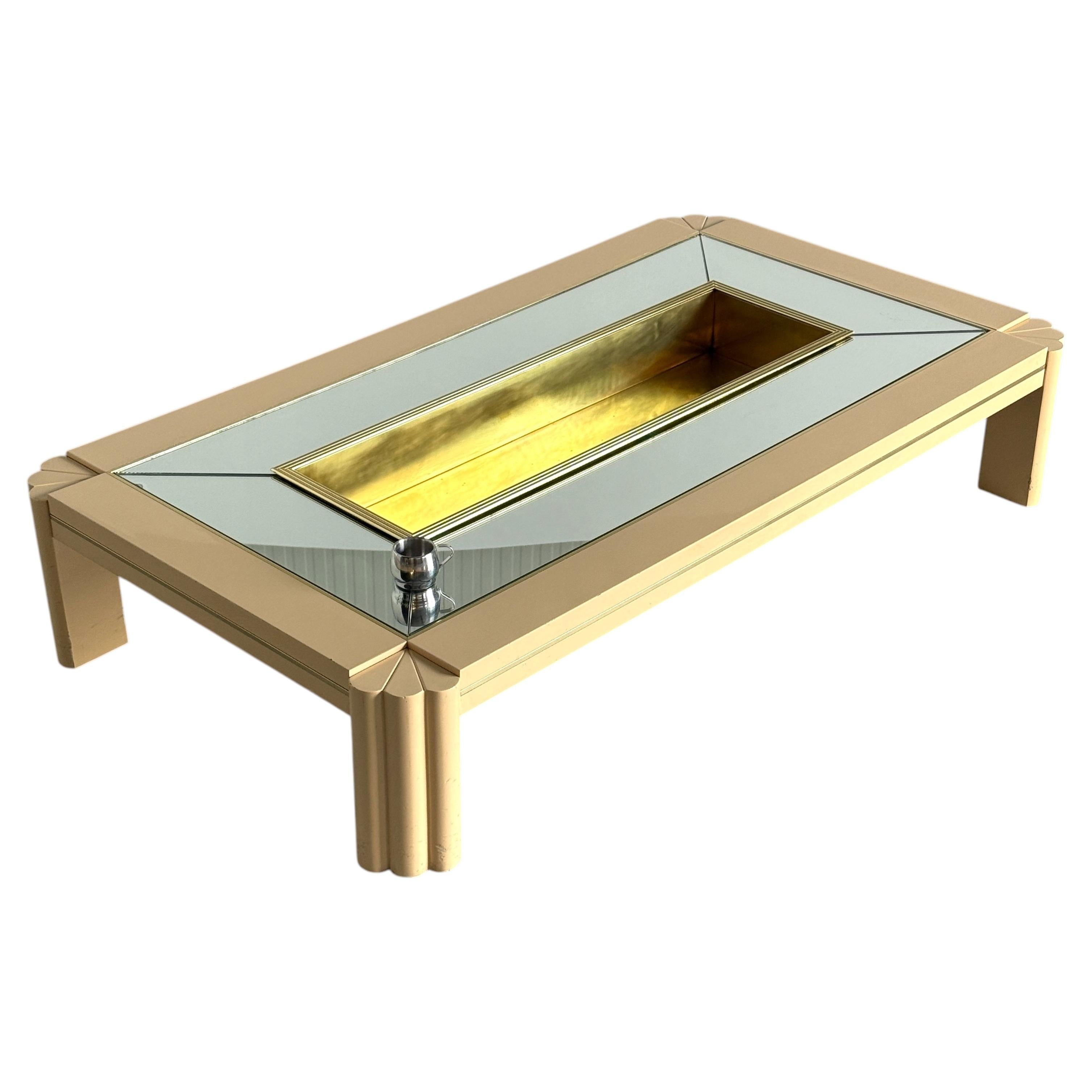 Mesa baja Alain Delon para Maison Jansen