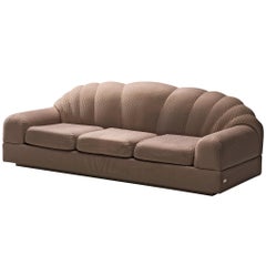 Alain Delon "Salon" Sofa in Taupe Upholstery