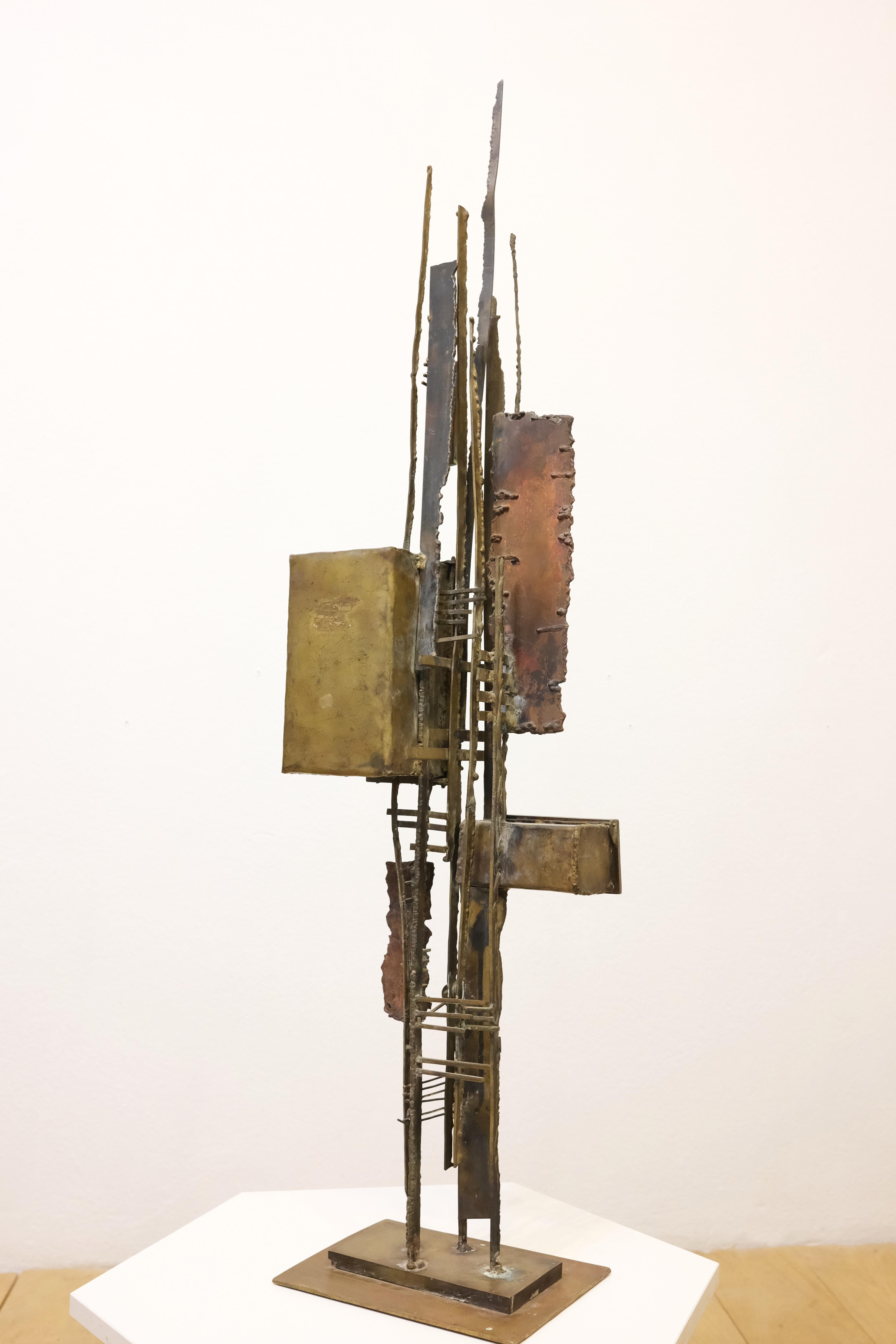 Alain Douillard (1929-2017), Totem sculpture, unique piece, circa 1970. For Sale 1
