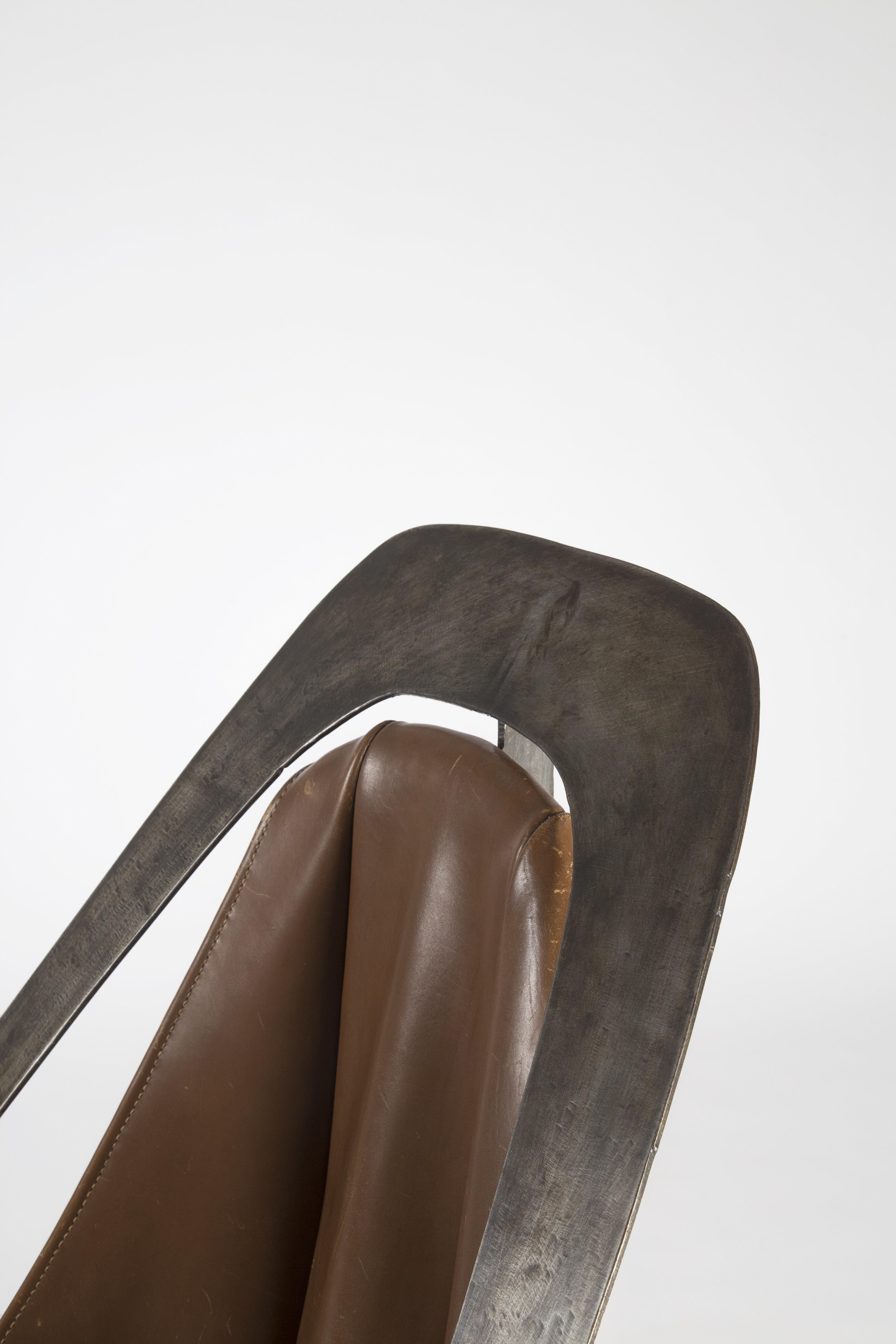 Alain Douillard, Chair, circa 1970 In Good Condition For Sale In New York, NY