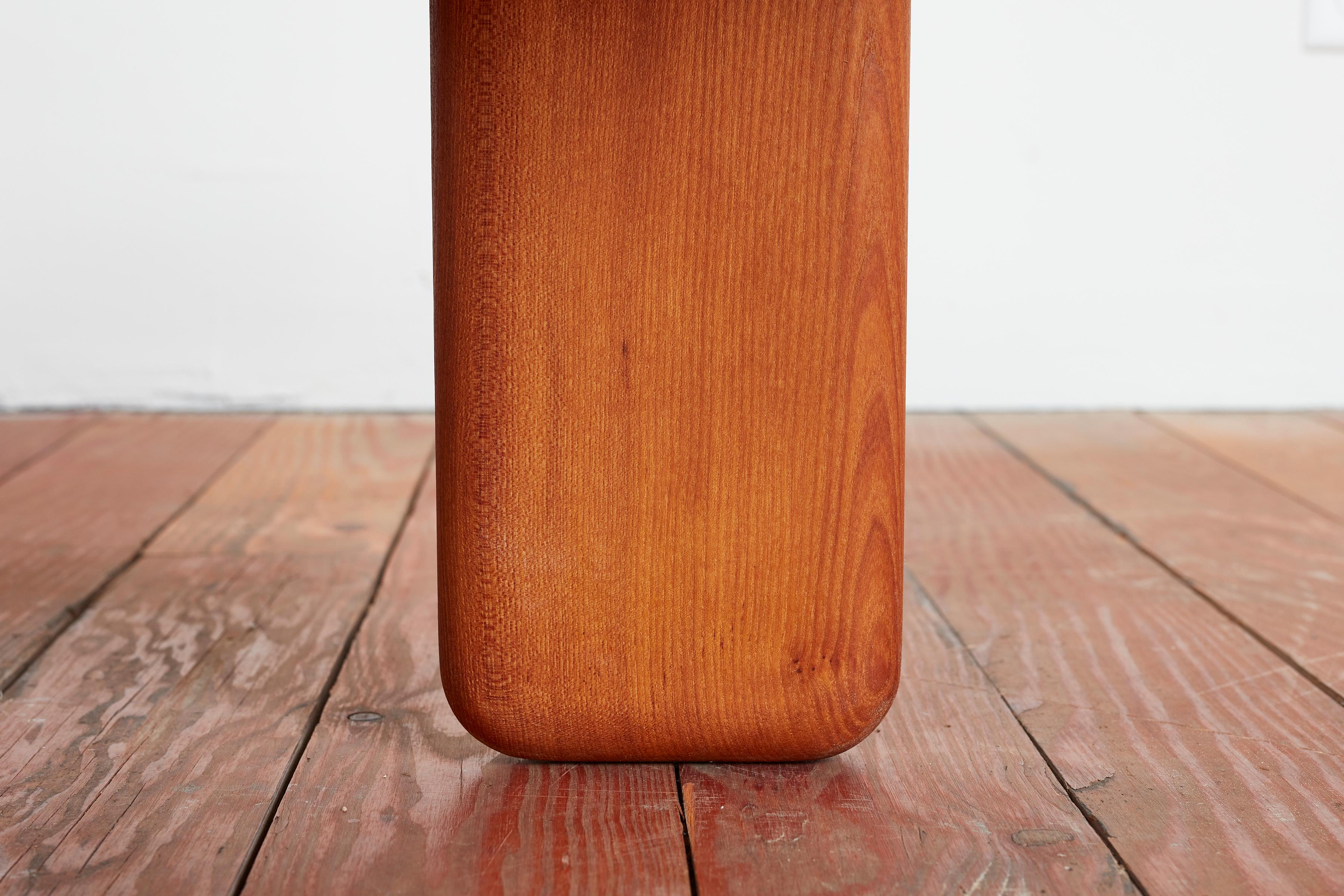 Table basse en orme Alain Gaubert 4