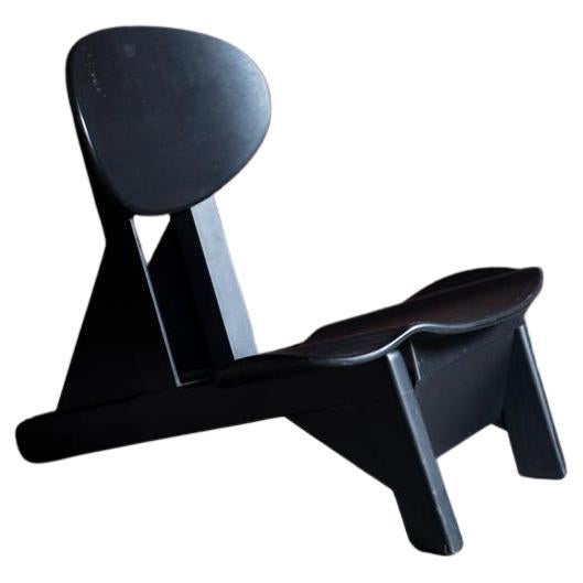 Chaise basse sculpturale d'Alain Gaubert, vers les années 1950, France en vente