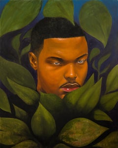 "Xavier (fratello)" Giovane iperrealista in un ambiente botanico