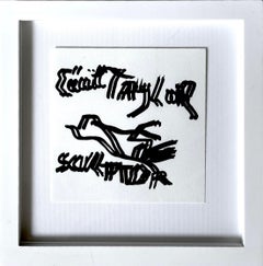 To Cecil Taylor, Bildhauer, signierte und nummerierte Lithographie des bekannten Bildhauers