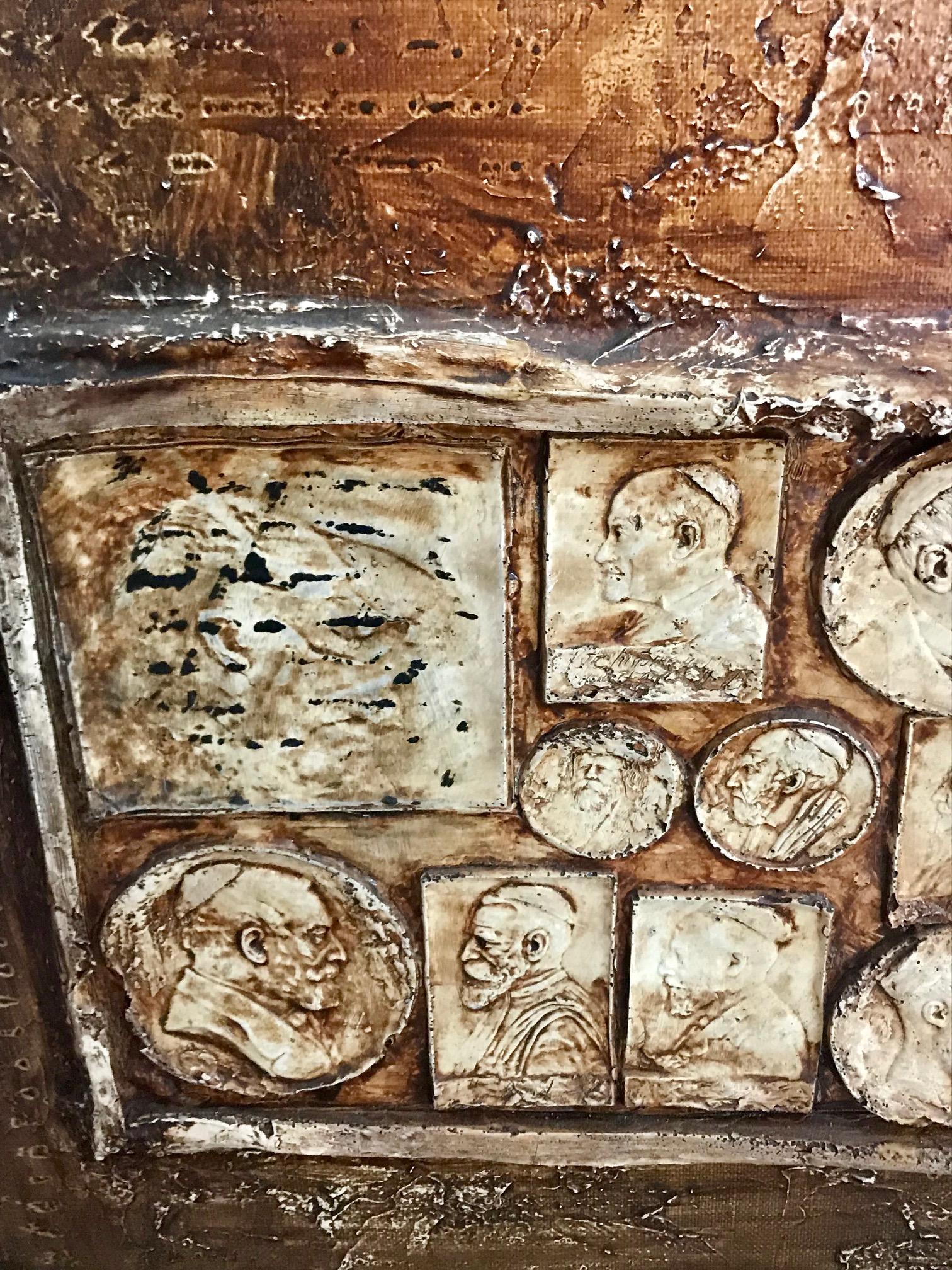 Pintura original al óleo y técnica mixta sobre lienzo

Firmado a mano 

Pieza única

Estado impecable