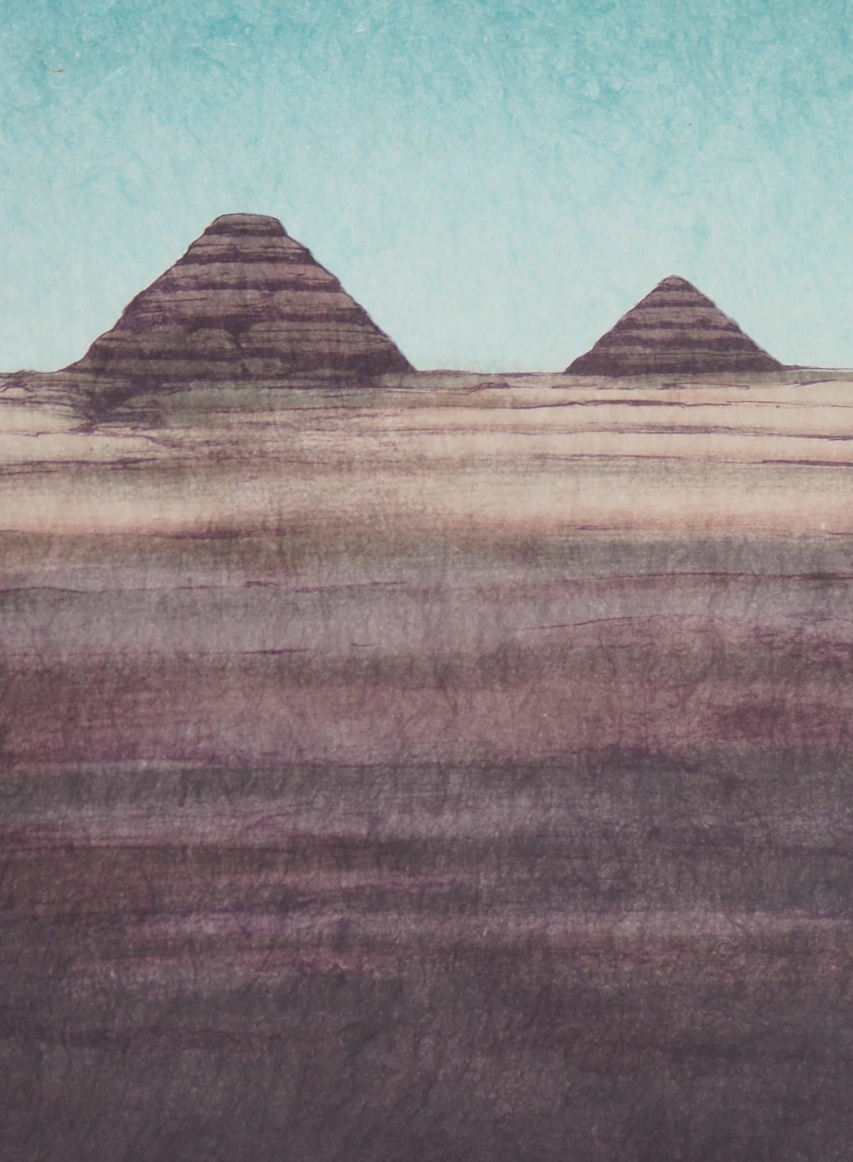 pyramids of giza original colour