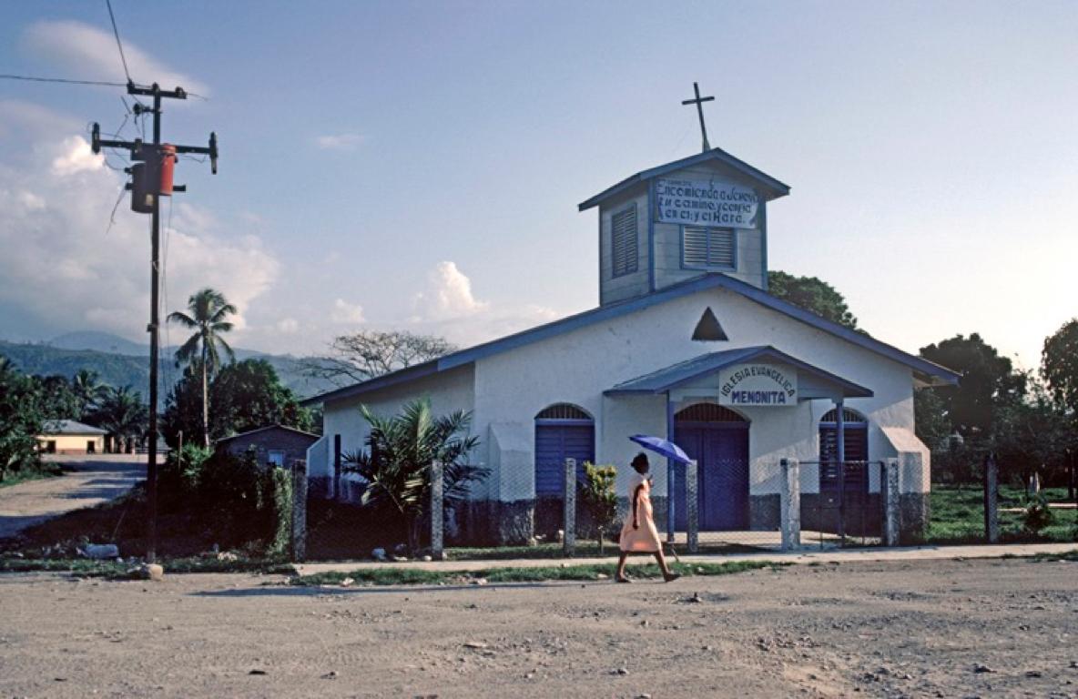 Alain Le Garsmeur Figurative Photograph - 'Isletas Church' 1981 Limited Edition Archival Pigment Print 