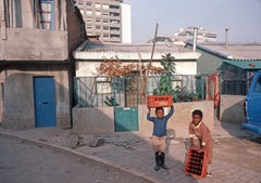 Used 'Lisbon Bottle Crate Load' 1984 Oversize Limited Edition Print 