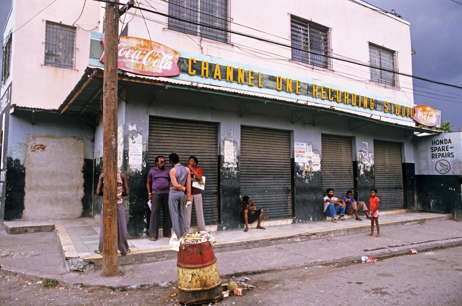Alain Le Garsmeur Figurative Photograph - 'Channel One Recording Studio Jamaica'  Oversize Limited Edition C type 