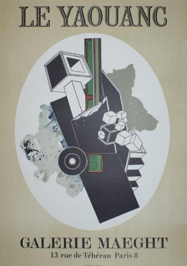 Originales Vintage-Poster von Alain Le Yaouanc im Zustand „Gut“ im Angebot in Melbourne, Victoria