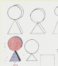 Study I Lithograph by Alain Le Yaouanc, Abstract Impressionist, 1970