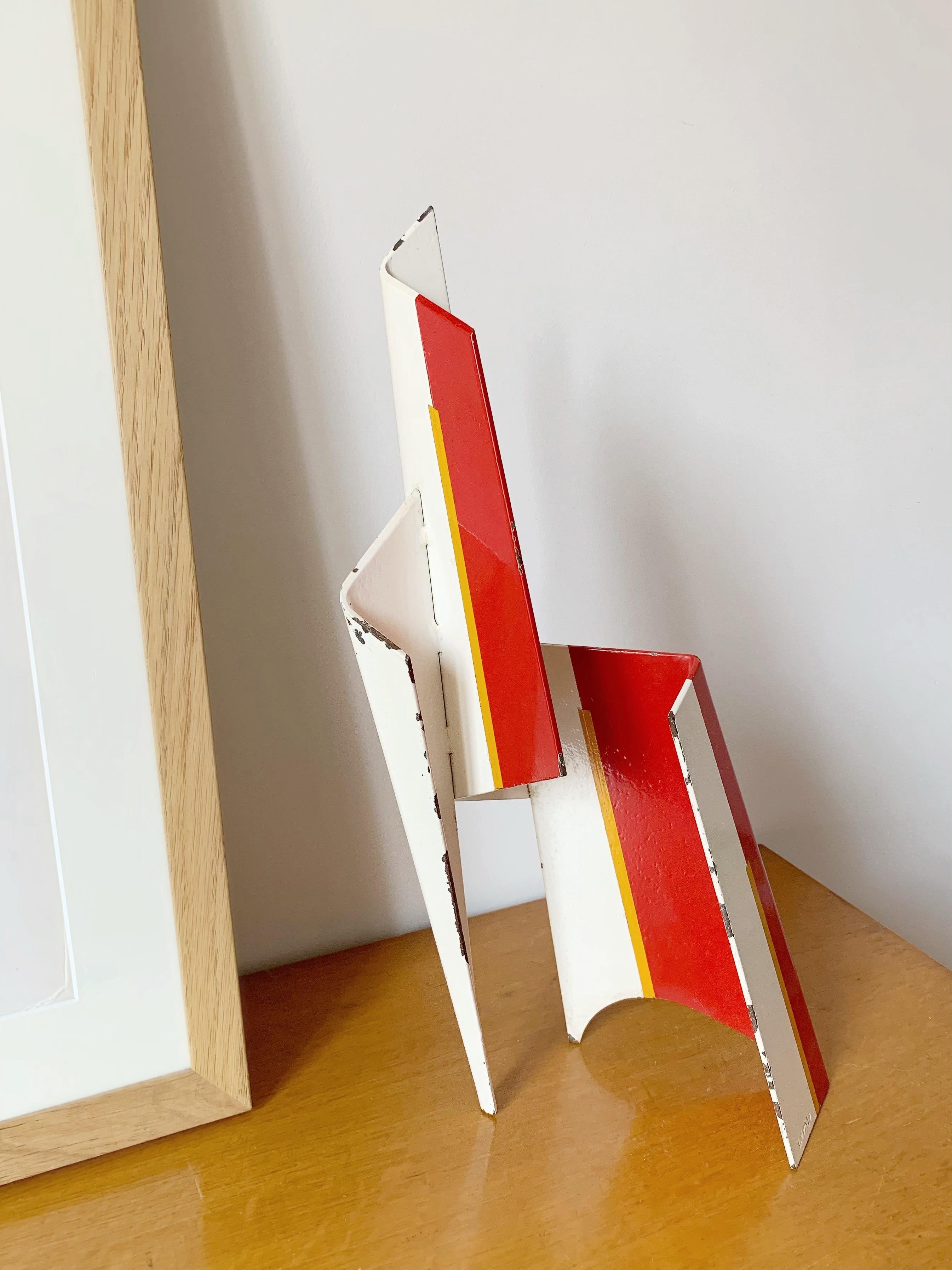 Alain Lovato, Scultura preparatoria per il monumentale "Signal oblique" a Lione
