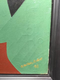 French Cubist Portrait of a young girl