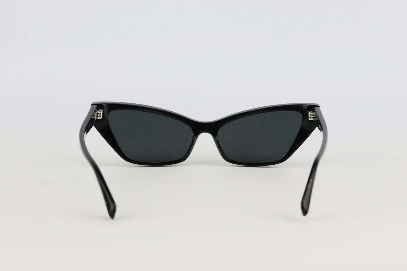 Alain Mikli Black Cat Eye Acetate Sunglasses In Excellent Condition In London, GB