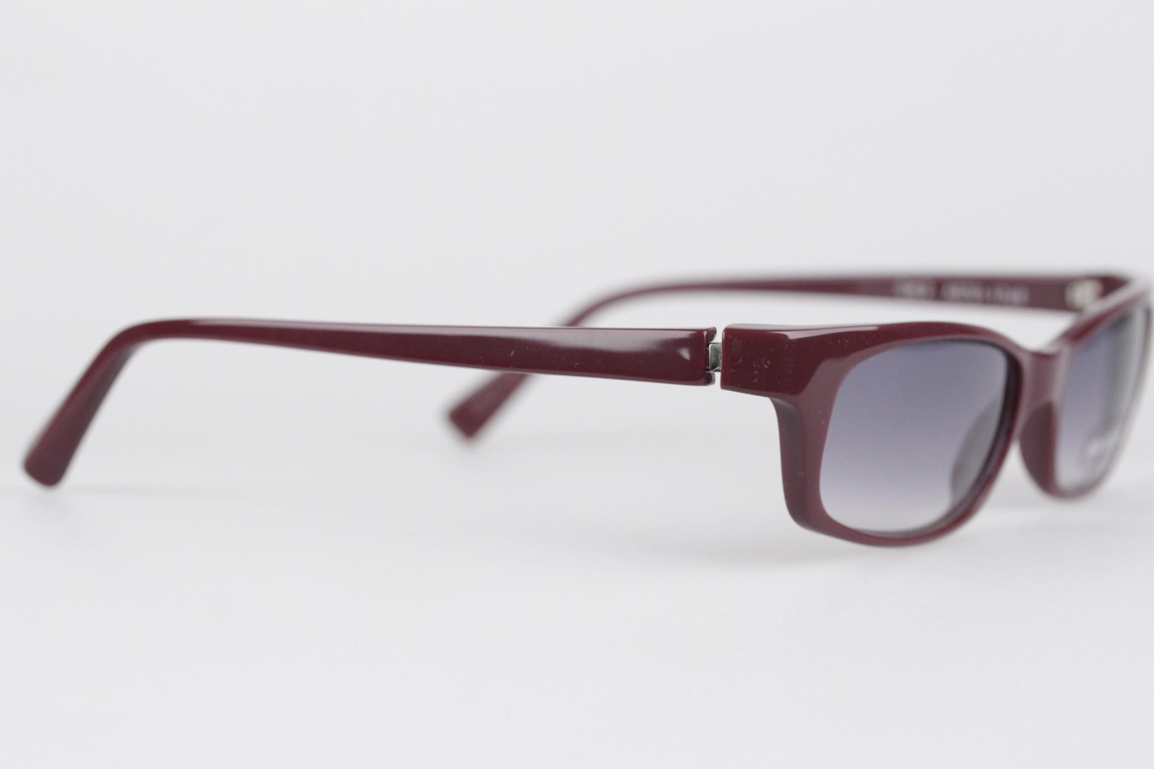 Alain Mikli Burgundy Mint Sunglasses A0701 52-16mm Gradient Zeiss Lens 1