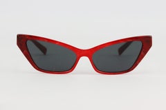 Alain Mikli Acetat-Sonnenbrille mit Katzenauge